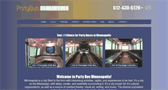 Desktop Screenshot of partybusminneapolis.net